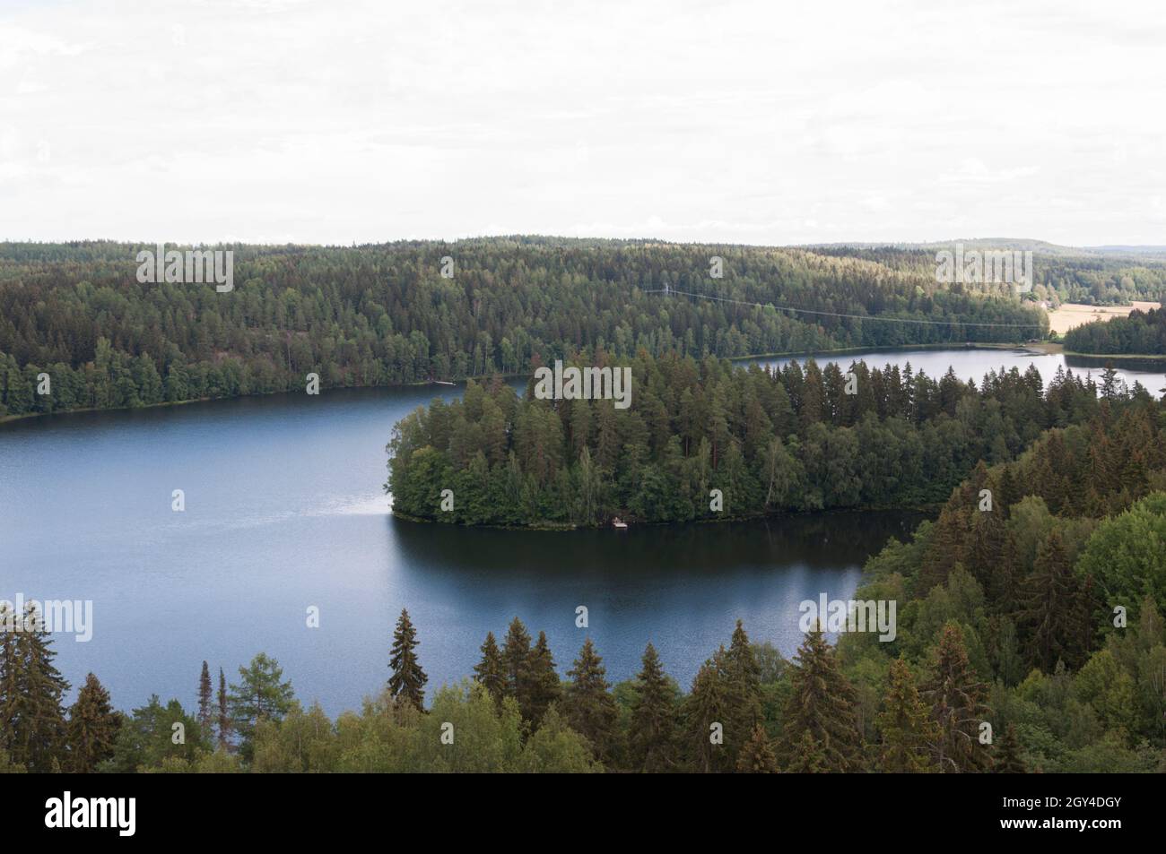 Aulanko Hämeenlinna Finlande Banque D'Images