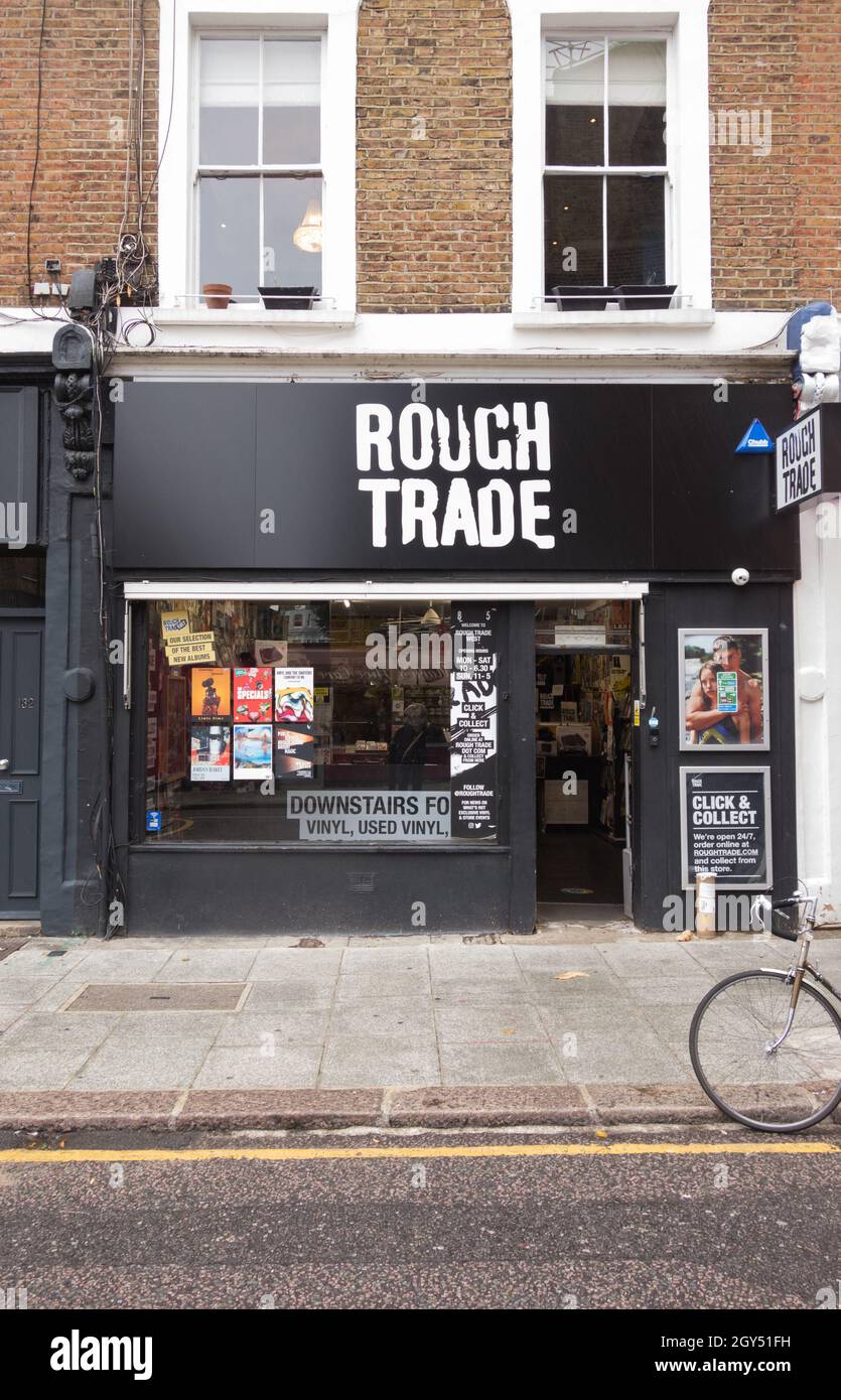 Rugueux Trade West, Talbot Road, Londres, W11, Angleterre,ROYAUME-UNI Banque D'Images