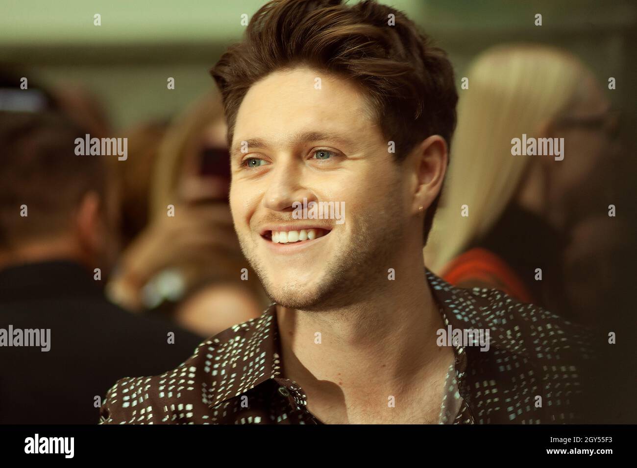 Niall Horan à EMPORIO ARMANI SS22 piste pendant la semaine de la mode de  Milan le 2021 septembre - Milan, /09/2021 Photo Stock - Alamy