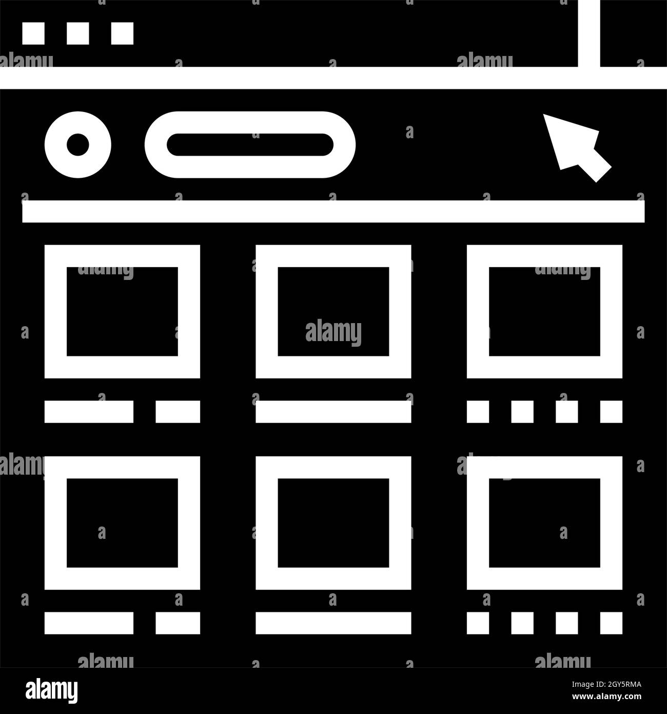 illustration vectorielle d'icône de glyphe d'achat en ligne Illustration de Vecteur illustration vectorielle d'icône de glyphe d'achat en ligne Illustration de Vecteur
