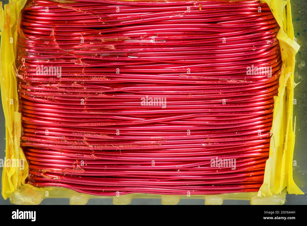 Les différentes composantes de l'onduleur. Banque D'Images