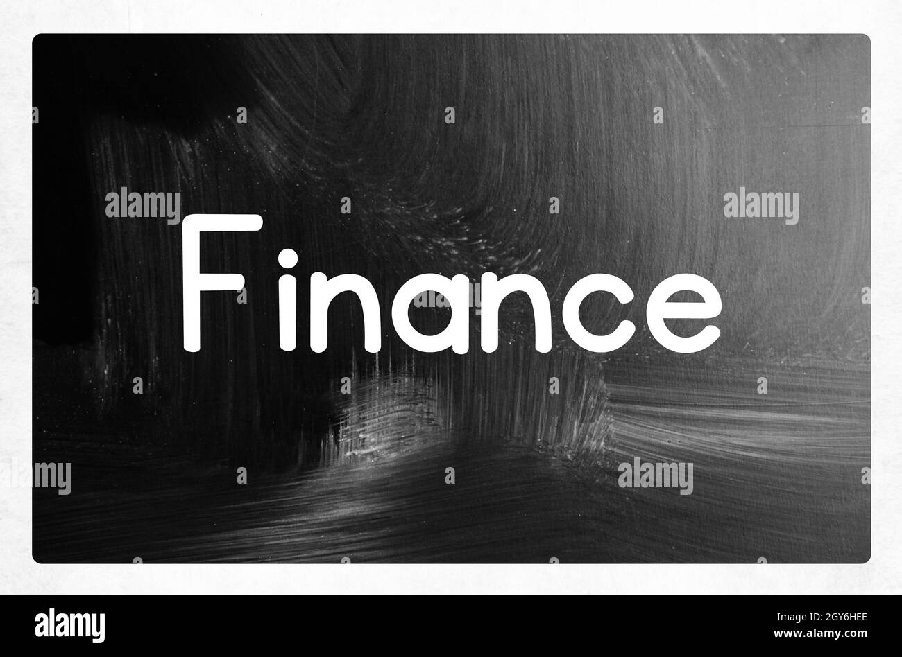 notion de finance Banque D'Images