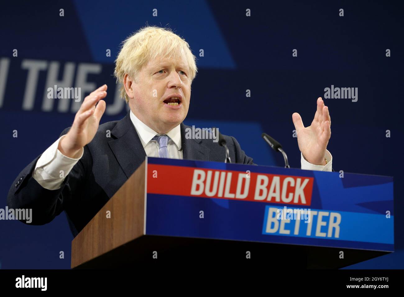 BORIS JOHNSON, 2021 Banque D'Images