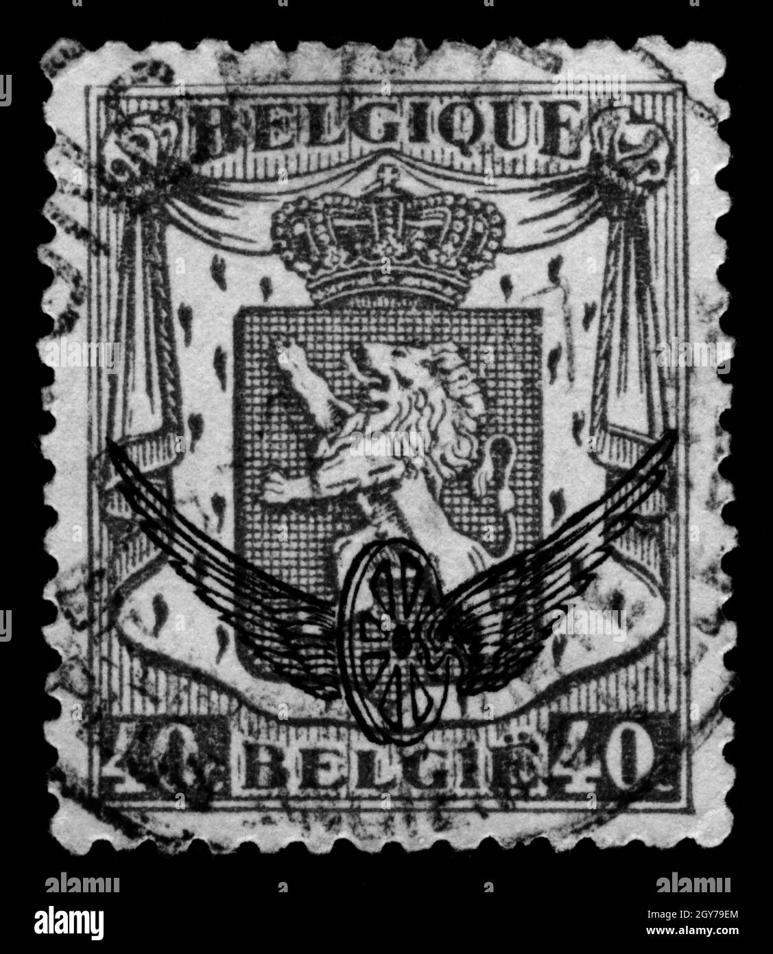 D'impression de timbres en Belgique Photo Stock - Alamy