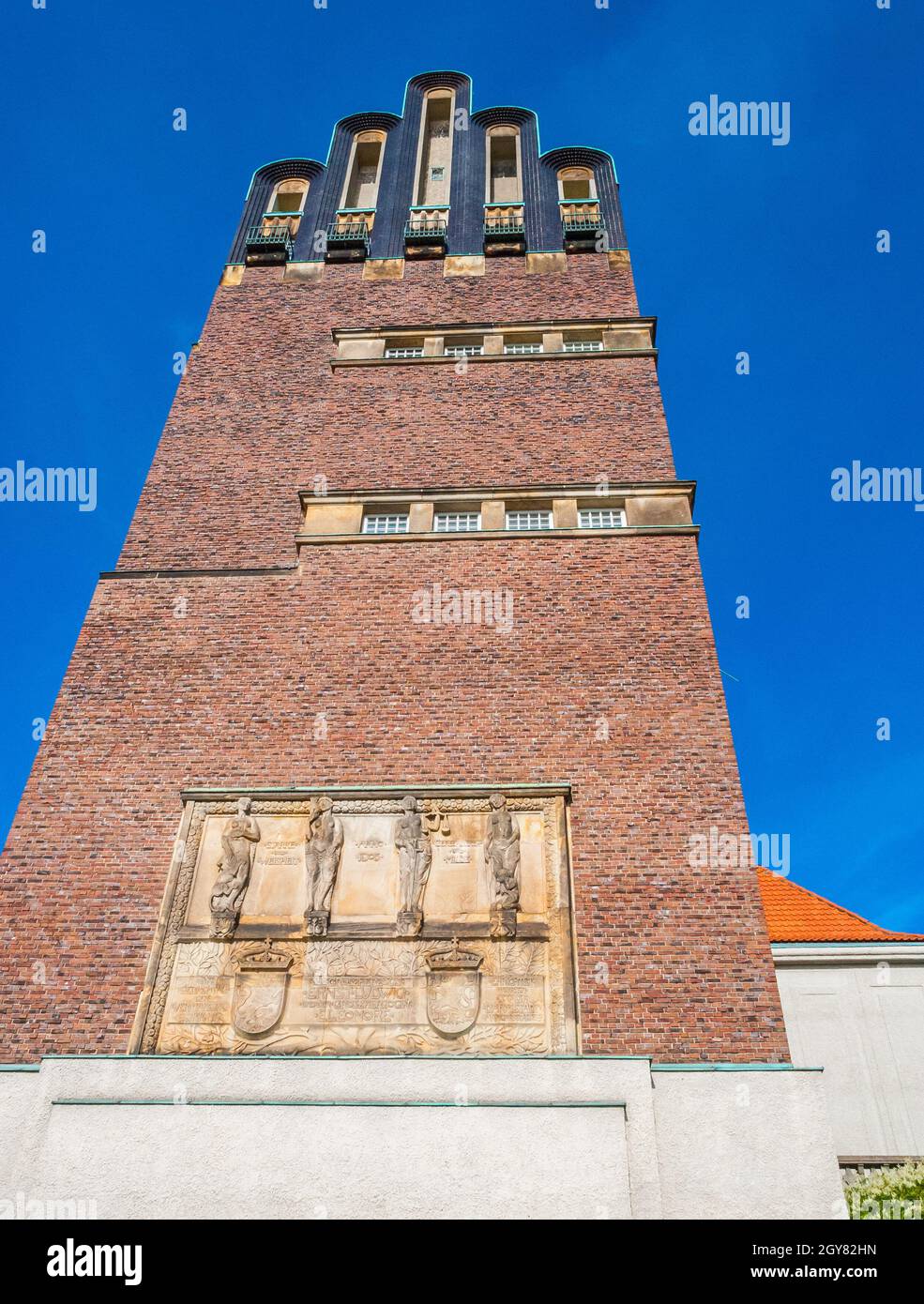 Hochzeitsturm, Darmstadt (Allemagne) Banque D'Images