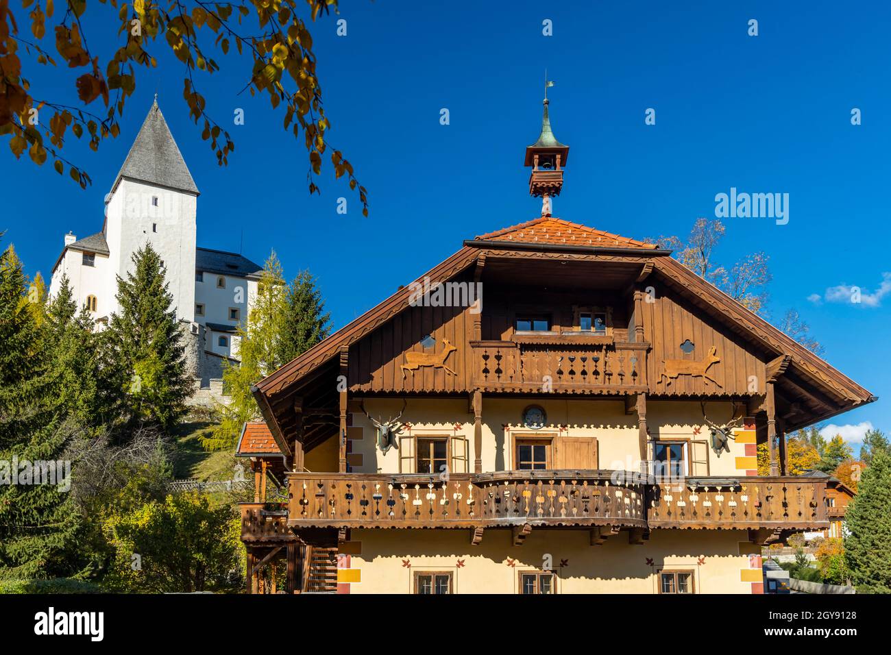 Château de Mauterndorf, quartier de Tamsweg, province de Salzbourg, Autriche Banque D'Images Château de Mauterndorf, quartier de Tamsweg, province de Salzbourg, Autriche Banque D'Images
