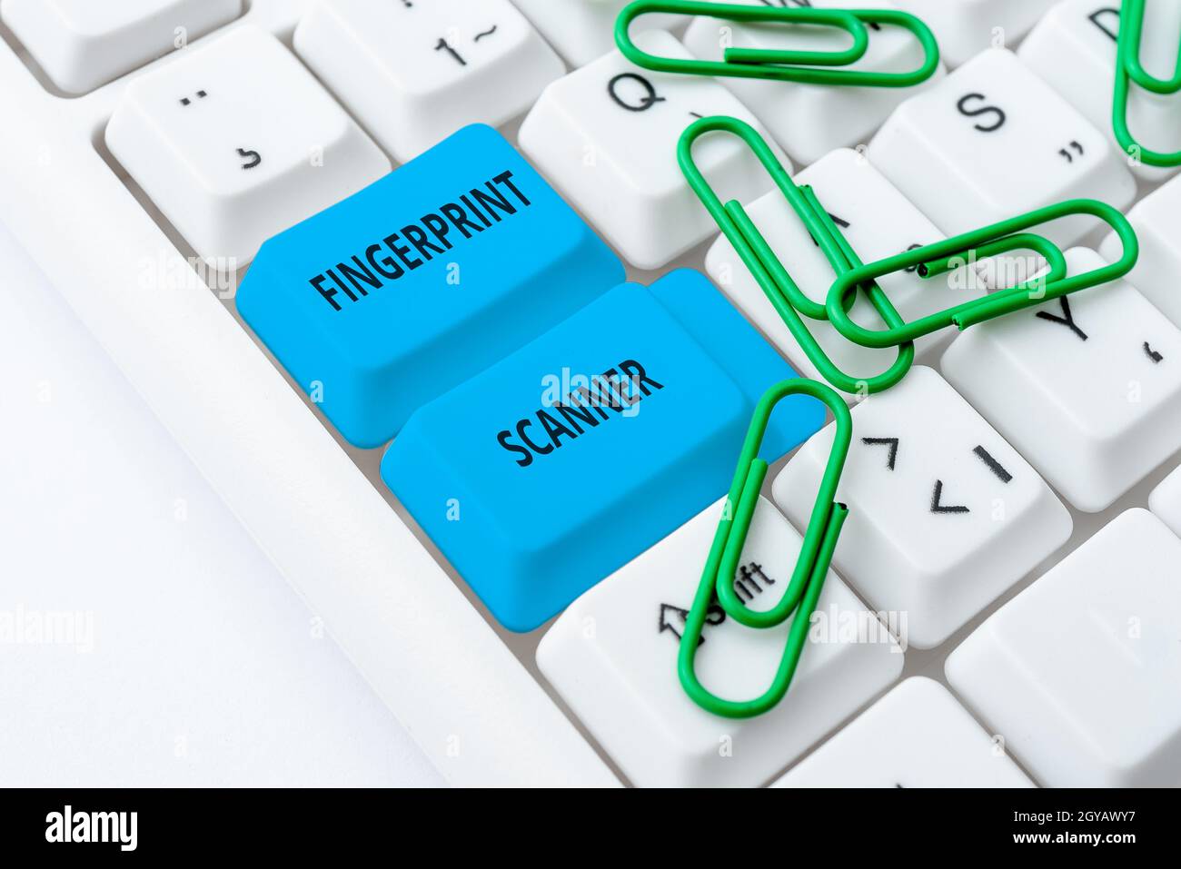 Signature manuscrite Fingerprint scanner, Business concept utiliser l'empreinte digitale pour la validation biométrique pour accorder l'accès Résumé envoi de plusieurs messages sur Banque D'Images