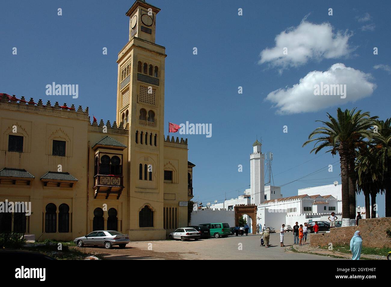 La belle ville de Larache au Maroc Banque D'Images