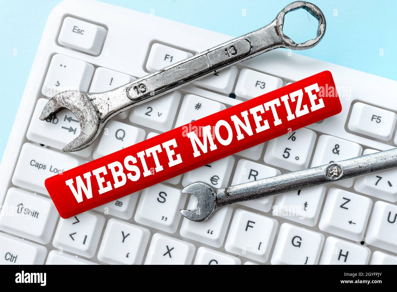 Rédaction affichage de texte site Web monetize, Business overview capacité générer un revenu en profondeur votre site Web ou blog Résumé présentant le Hack éthique Banque D'Images