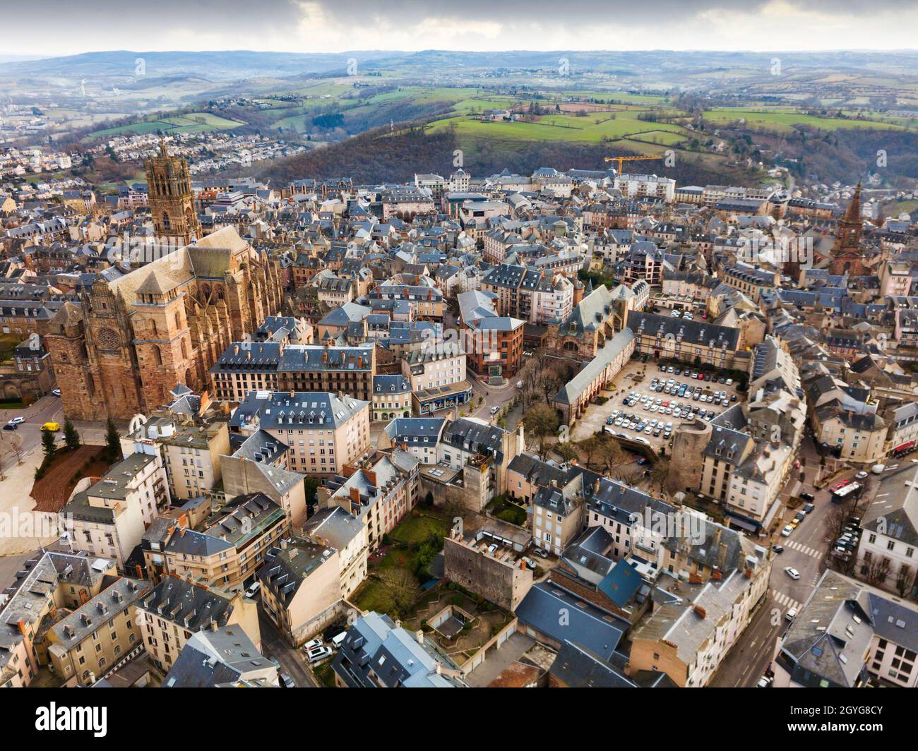 Rodez city Banque de photographies et d’images à haute résolution - Alamy