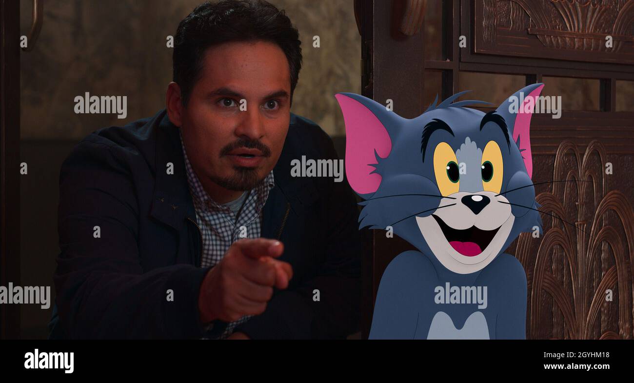 MICHAEL PEÑA dans TOM ET JERRY (2021), réalisé par TIM STORY.Crédit: WARNER BROS.ANIMATION / Album Banque D'Images