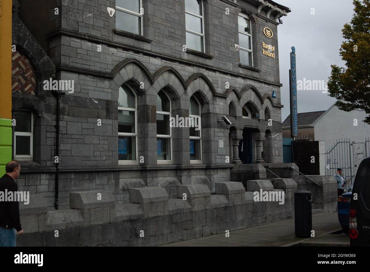 Milstreet, Co. Cork, Irlande le vendredi 08 octobre 2021 ; Bank of Ireland ferme aujourd'hui 88 succursales dans tout le pays, y compris Milstreet Branch, ainsi que 8 autres succursales dans le comté de Cork.Les clients devront désormais se rendre au bureau de poste pour effectuer certaines transactions ou utiliser le système bancaire en ligne ou l'application mobile.Credit ; ED/Alay Live News Banque D'Images