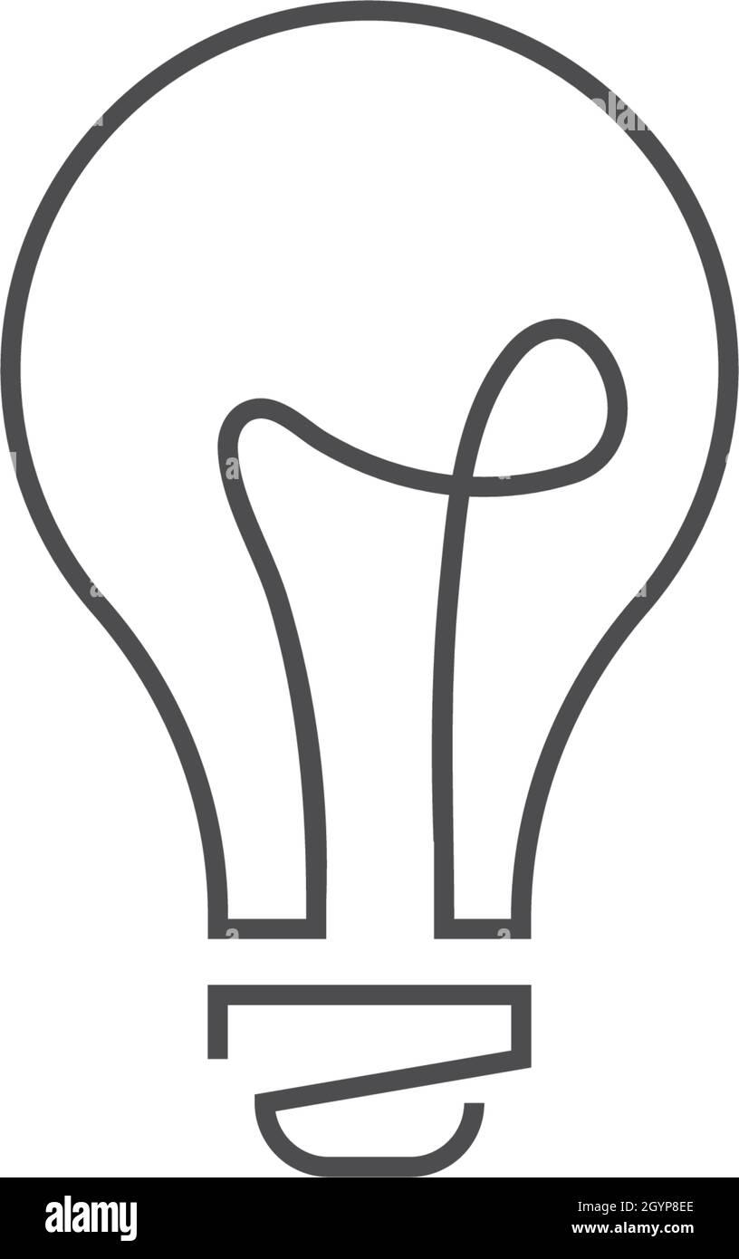 Logo lampe modèle vecteur illustration Illustration de Vecteur