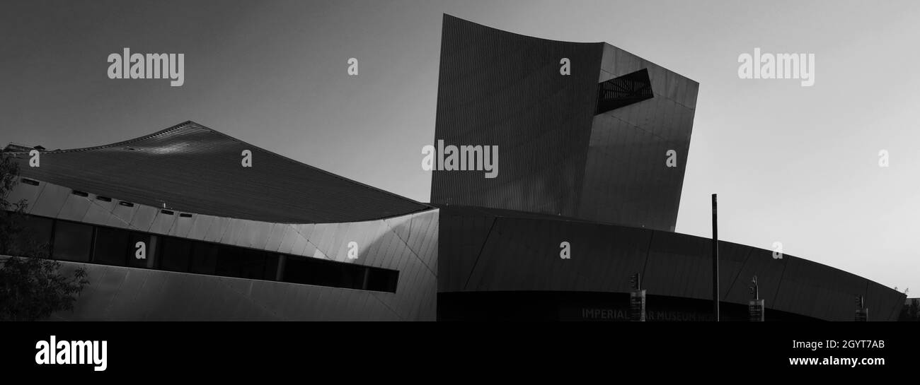 The Imperial War Museum North, Trafford Wharf, Manchester, Lancashire, Angleterre,ROYAUME-UNI Banque D'Images