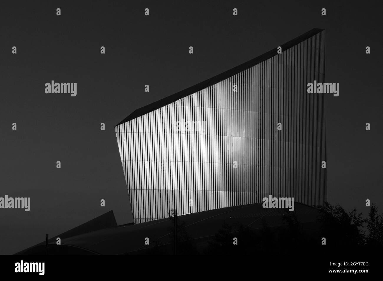 The Imperial War Museum North, Trafford Wharf, Manchester, Lancashire, Angleterre,ROYAUME-UNI Banque D'Images