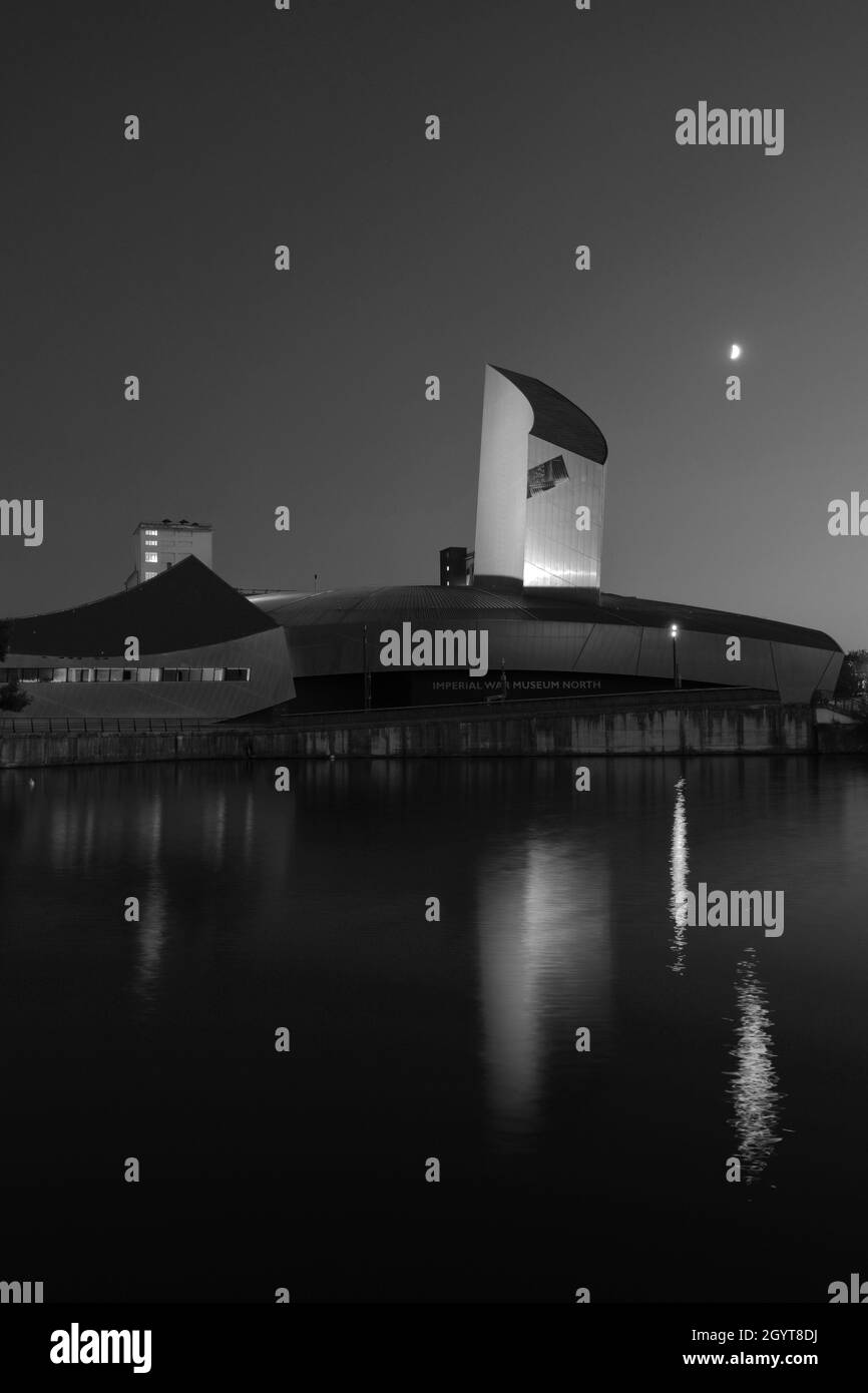 The Imperial War Museum North, Trafford Wharf, Manchester, Lancashire, Angleterre,ROYAUME-UNI Banque D'Images