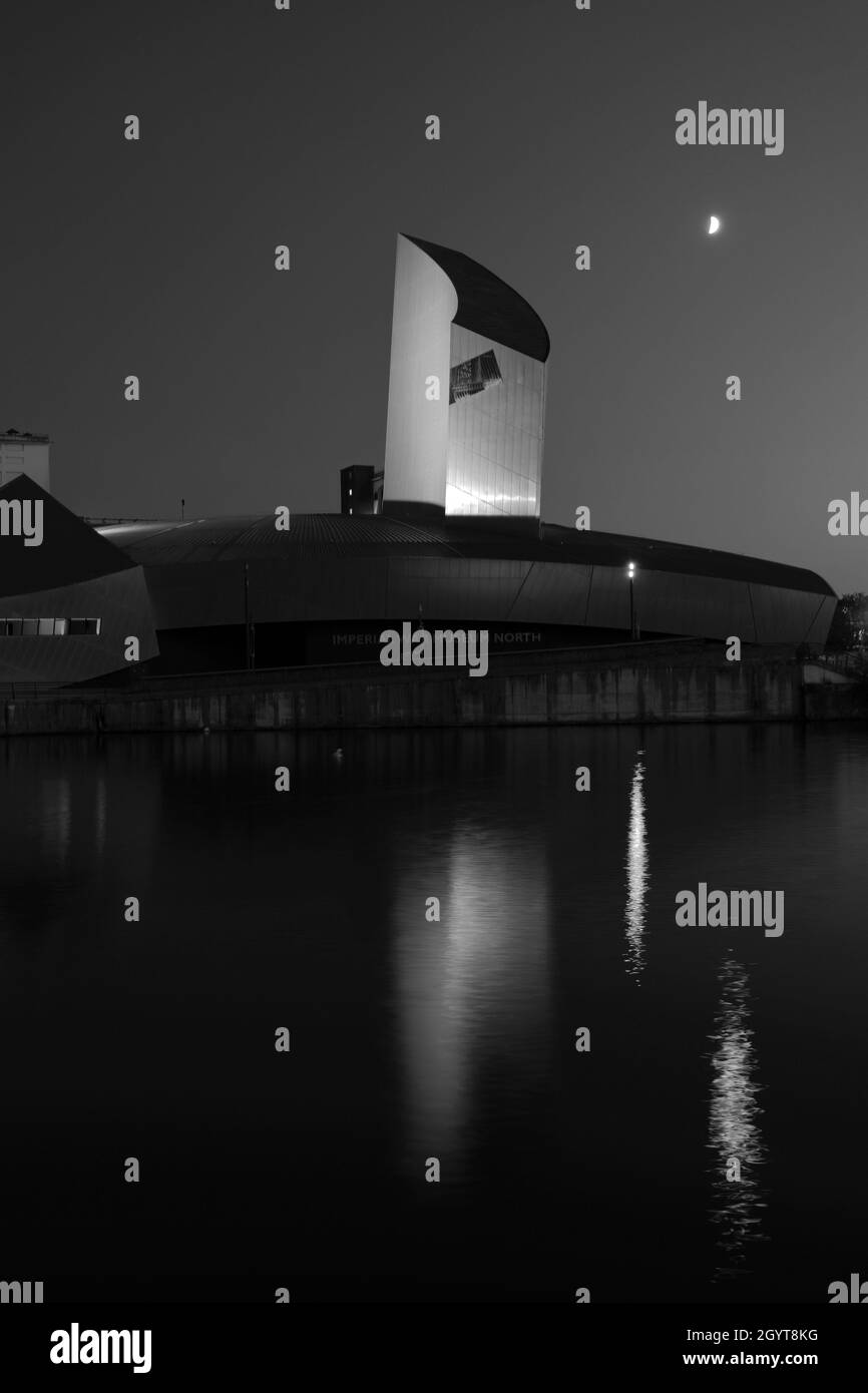 The Imperial War Museum North, Trafford Wharf, Manchester, Lancashire, Angleterre,ROYAUME-UNI Banque D'Images