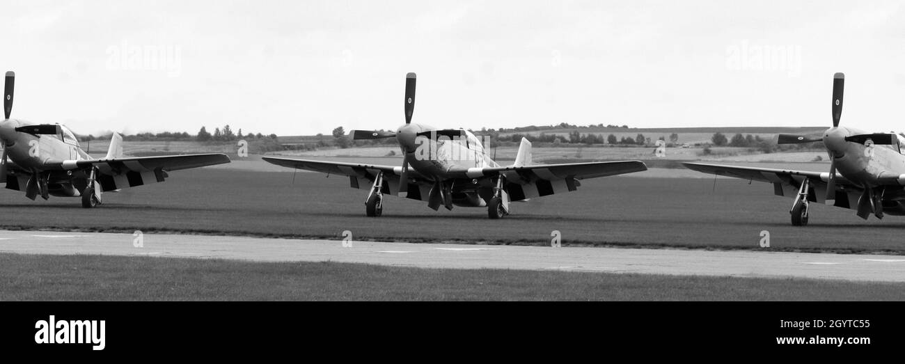 P-51 Mustang, 44-73149, 374e escadron de chasse, 361e groupe de chasseurs, avion de chasse ww2 Banque D'Images