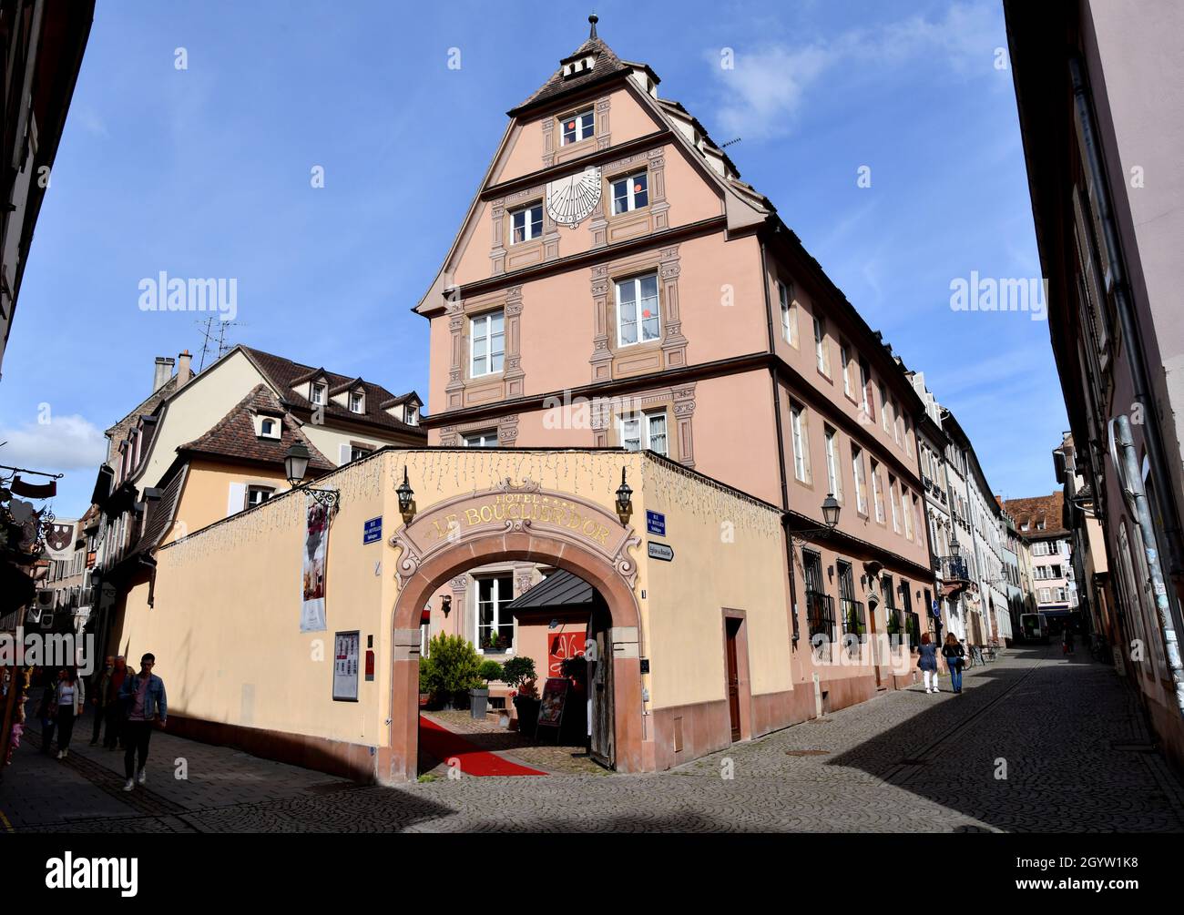 Strasbourg Hôtel Bouclier d'Or Strasbourg, France Banque D'Images