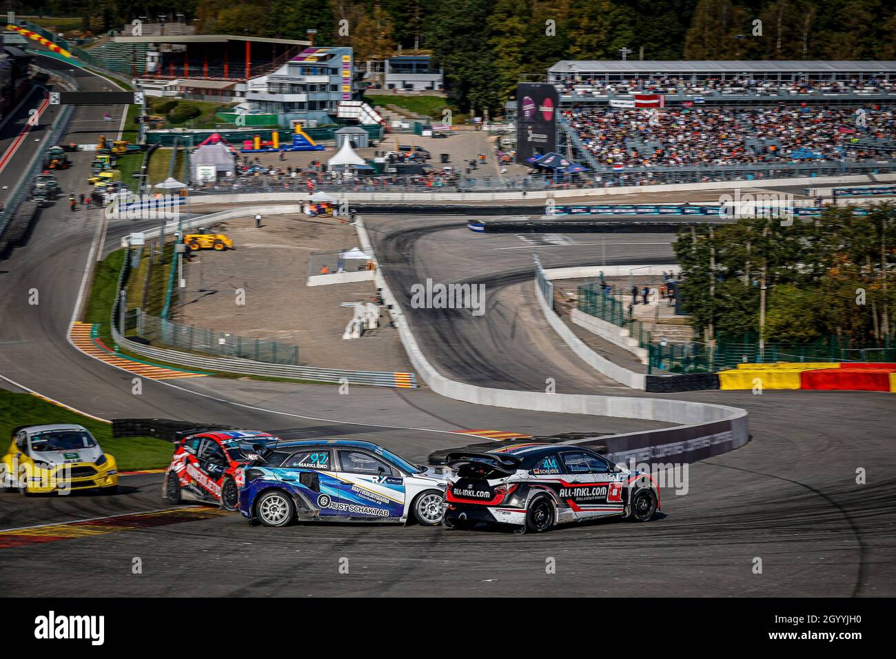 44 SCHEIDER Timo (DEU), équipe ALL-INKL.COM Münnich Motorsport, action pendant le monde RX du Benelux, 6ème tour du Championnat du monde de la FIA 2021, FIA WRX, du 8 et 10 octobre sur le circuit de Spa-Francorchamps, à Stavelot, Belgique - photo Paulo Maria / DPPI Banque D'Images