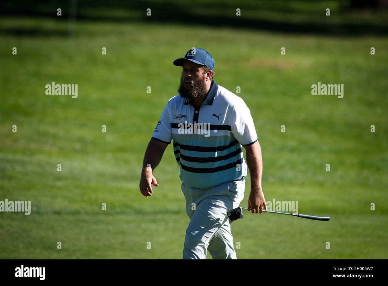 Andrew Johnston d'Angleterre pendant l'Acciona Open de Espana 2021, Golf European Tour, Espagne Open, le 9 octobre 2021 à Casa de Campo à Madrid, Espagne - photo: Oscar Barroso/DPPI/LiveMedia Banque D'Images