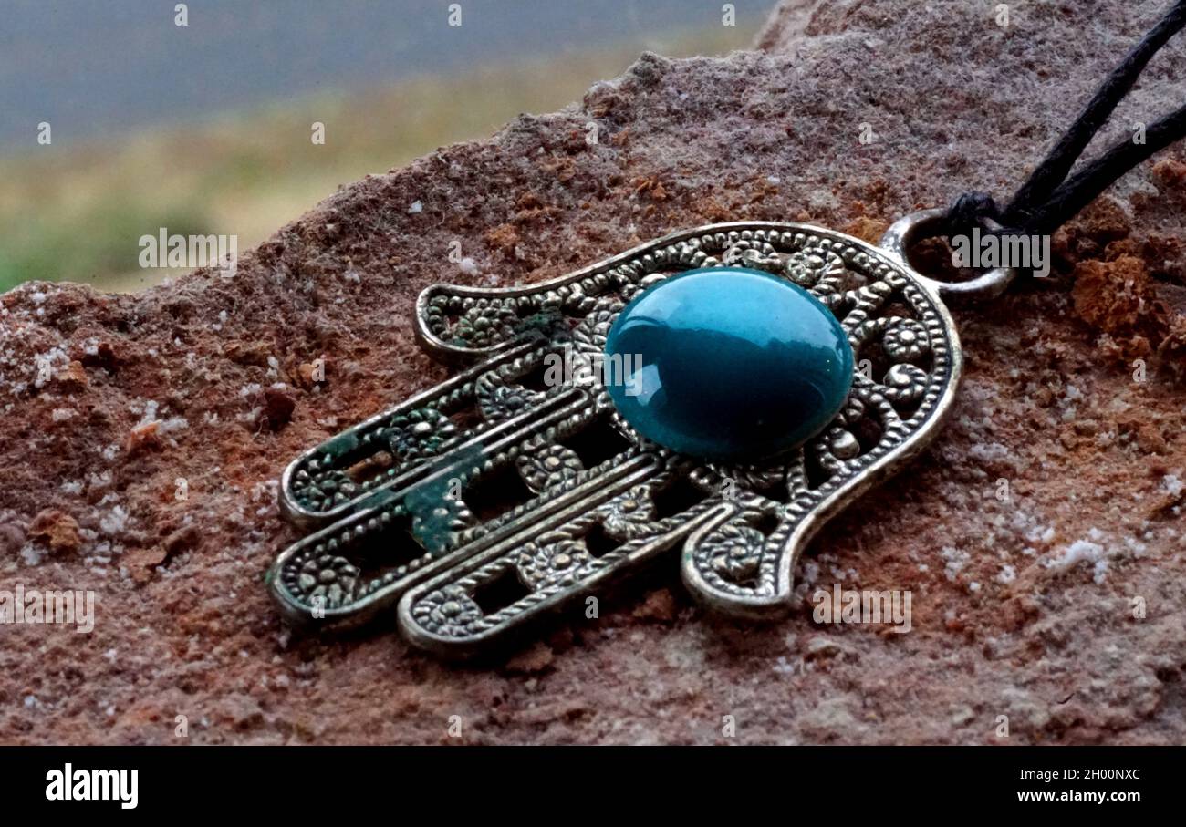 Main bénie Banque D'Images