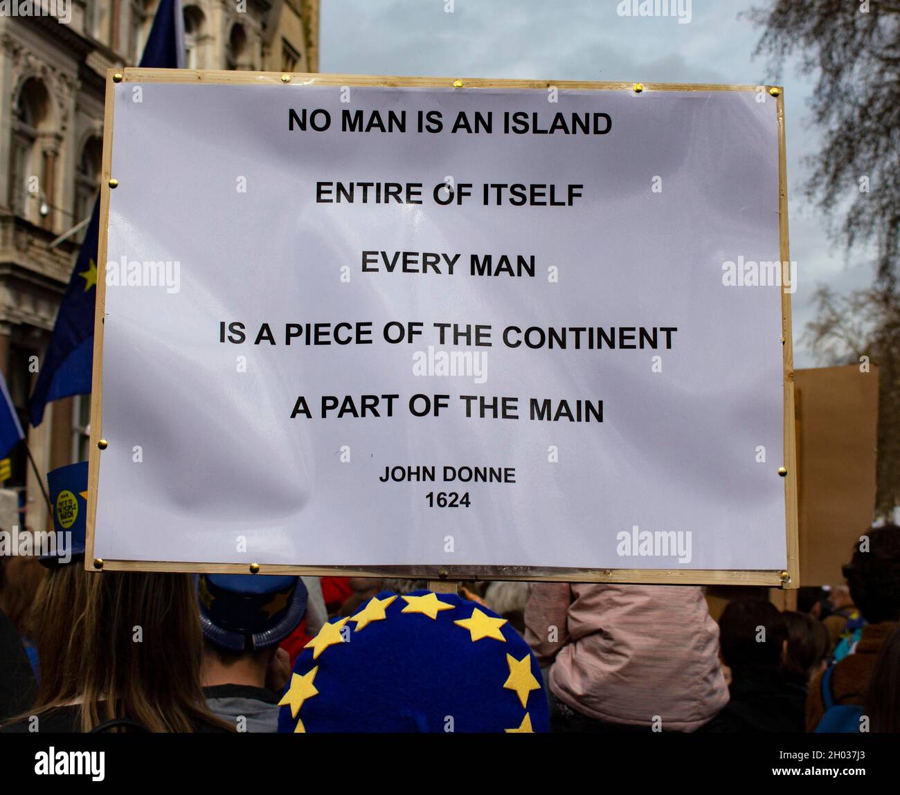 Les peuples votent en mars à Londres, le 2019 mars Banque D'Images