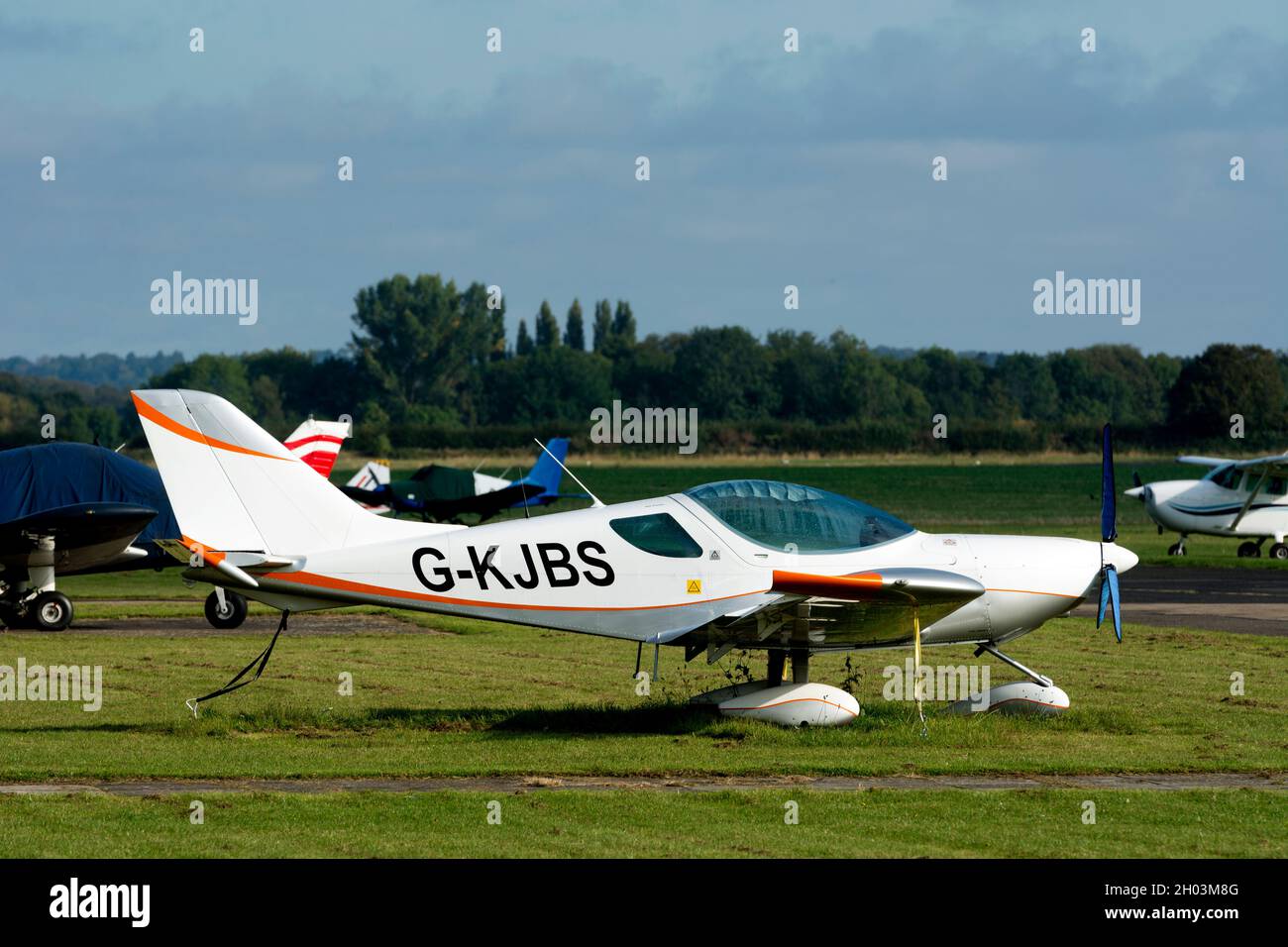 CZAW SportCruiser (G-KJBS) à Wellesbourne Airfield, Warwickshire, Royaume-Uni Banque D'Images