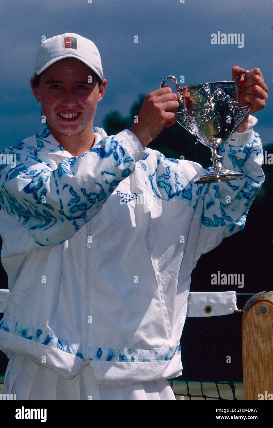 Joueur de tennis du Zimbabwe Cara Black, années 1990 Banque D'Images