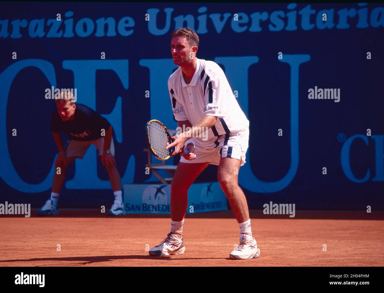 Joueur de tennis espagnol Felix Mantilla, années 2000 Banque D'Images