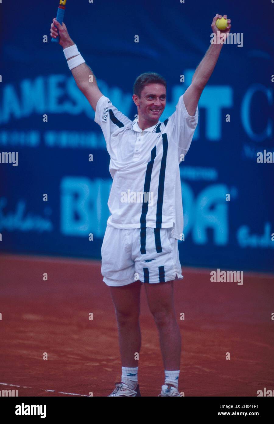 Joueur de tennis espagnol Felix Mantilla, années 2000 Banque D'Images