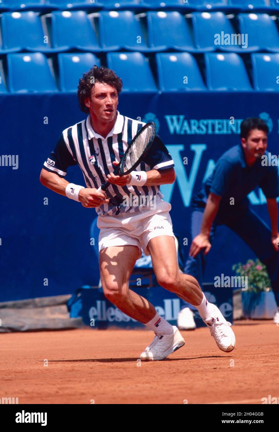 Joueur italien de tennis Marzio Martelli, Championnat international sicilien, Italie 1996 Banque D'Images