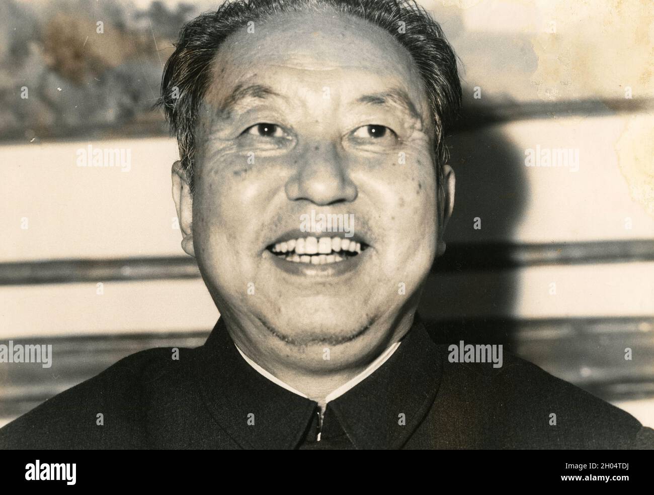 Homme politique chinois et président du Parti communiste Hua Kuo Feng, années 1970 Banque D'Images