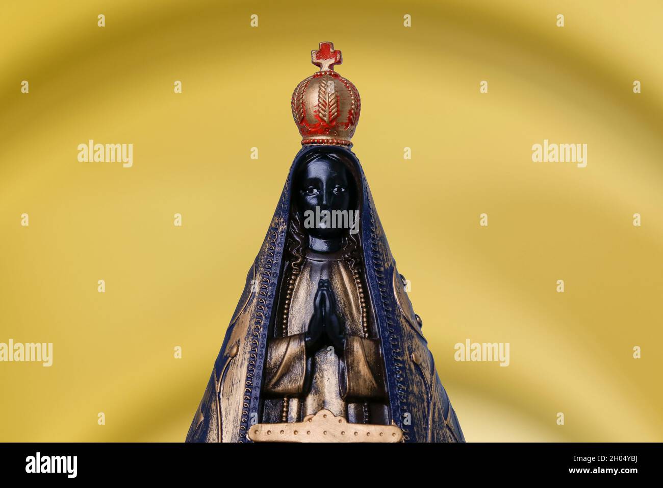 Statue de l'image de notre-Dame d'Aparecida, 'Nossa Senhora Aparecida' Banque D'Images