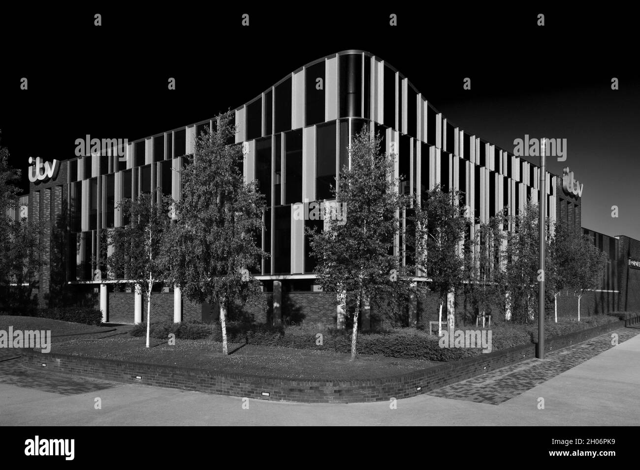 Les studios ITV, Salford Quays, Manchester, Lancashire, Angleterre,ROYAUME-UNI Banque D'Images