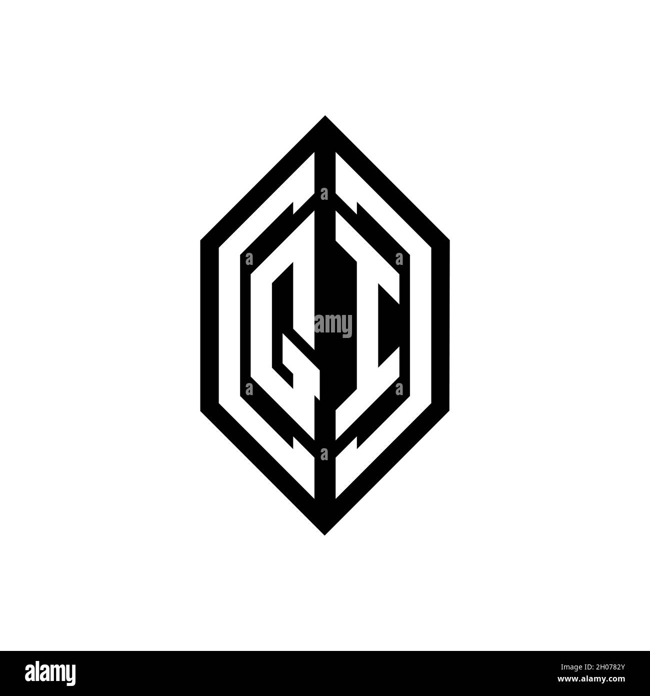 RA Monogram logo géométrique initial avec modèle de style de forme d'aile.Logo original de l'aile isolé sur fond noir Illustration de Vecteur
