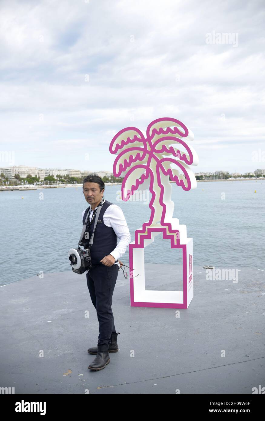 Contenu les créateurs assistent aux Canneseries 2021.Cannes, France.8 octobre FAMA © Fausto Marci Banque D'Images