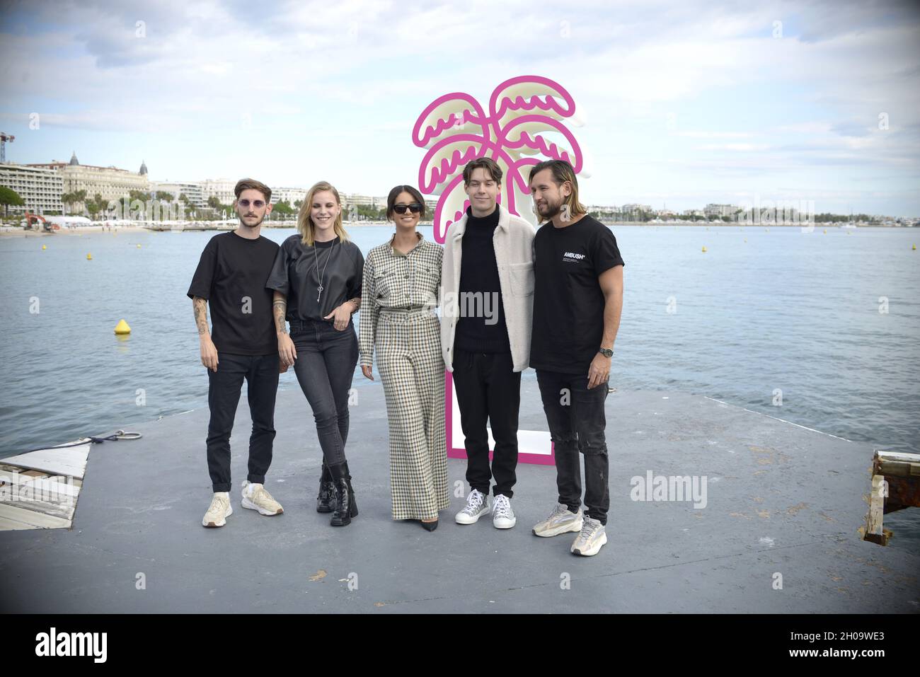 Contenu les créateurs assistent aux Canneseries 2021.Cannes, France.8 octobre FAMA © Fausto Marci Banque D'Images