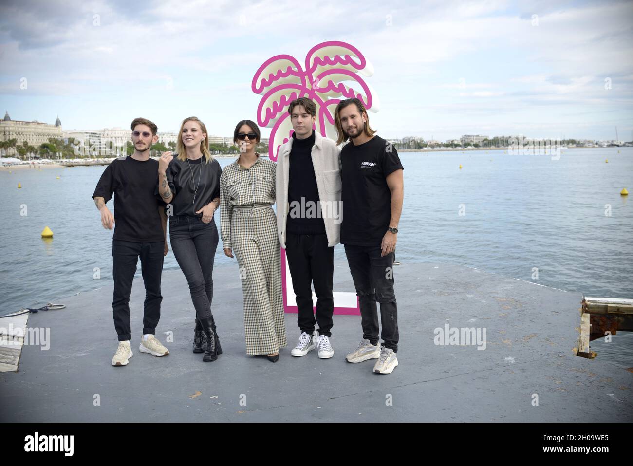 Contenu les créateurs assistent aux Canneseries 2021.Cannes, France.8 octobre FAMA © Fausto Marci Banque D'Images