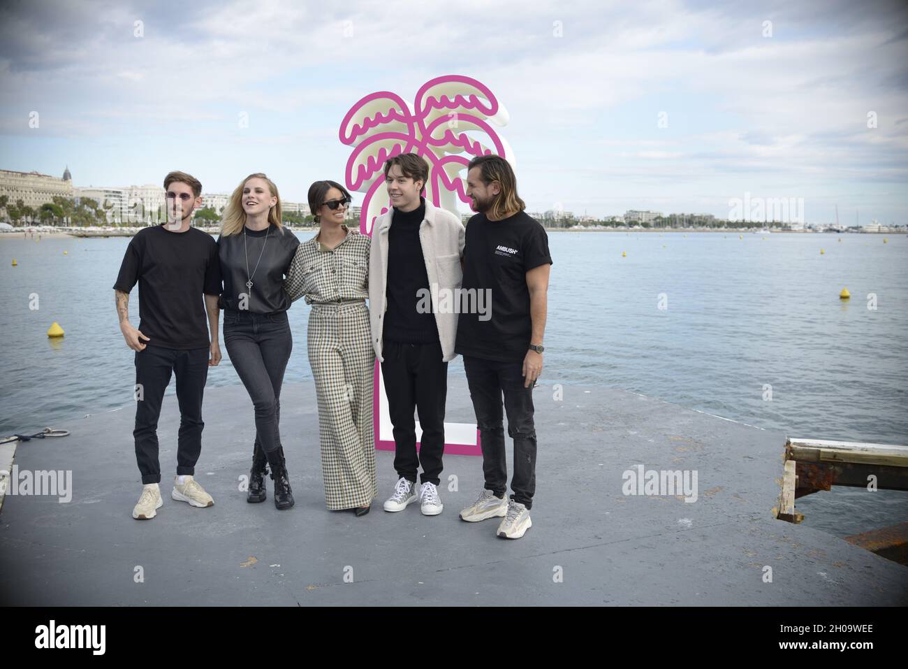 Contenu les créateurs assistent aux Canneseries 2021.Cannes, France.8 octobre FAMA © Fausto Marci Banque D'Images