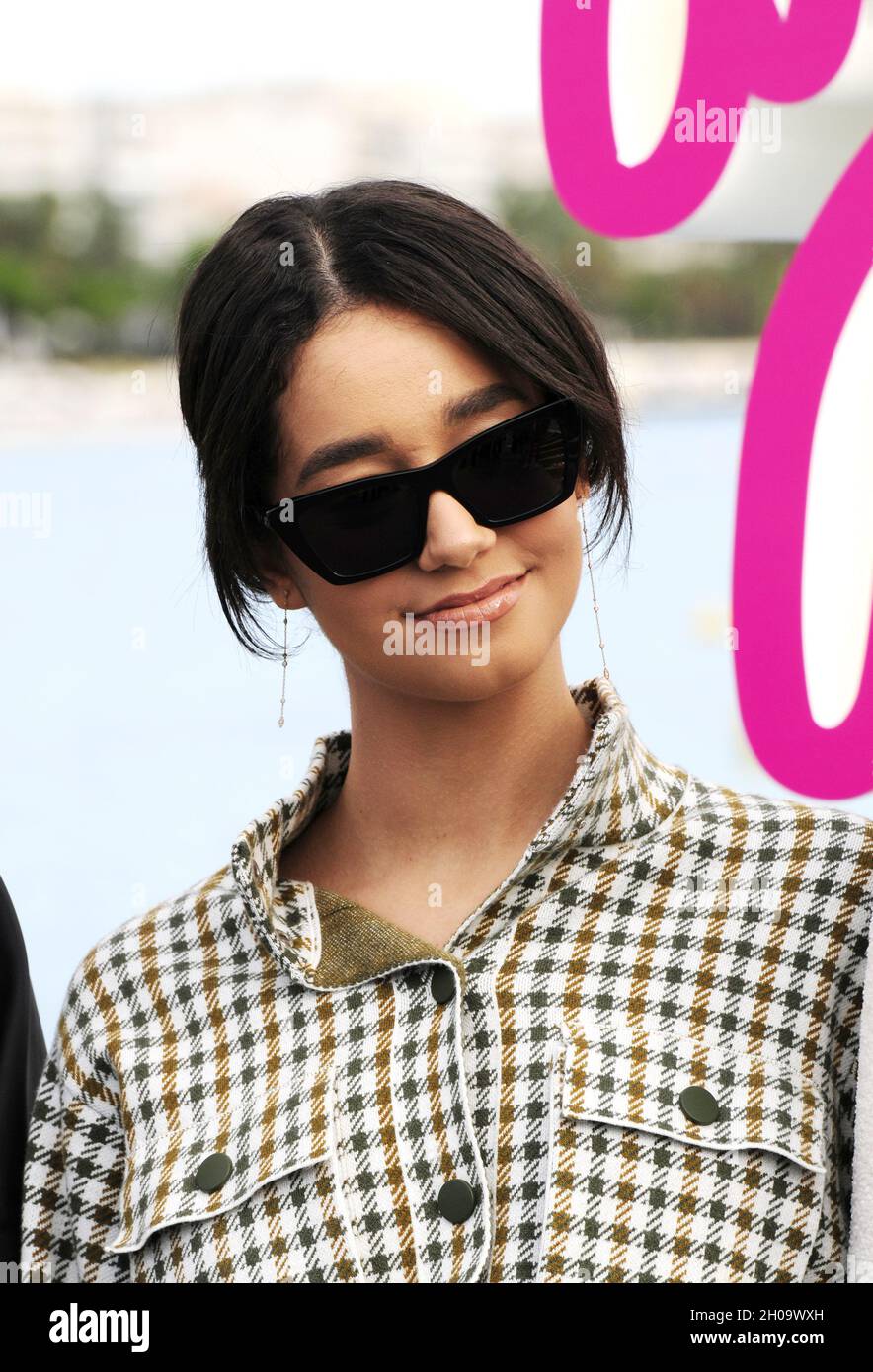 Contenu les créateurs assistent aux Canneseries 2021.Cannes, France.8 octobre FAMA © Fausto Marci Banque D'Images