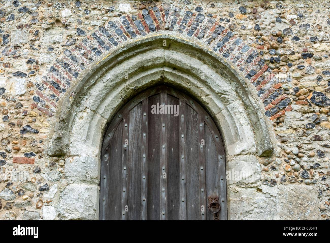 Église Sainte-Marie-la-Vierge, Bawdsey, Suffolk, Anglia est Banque D'Images