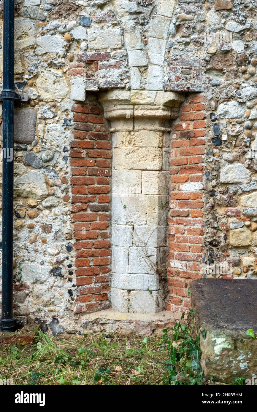 Église Sainte-Marie-la-Vierge, Bawdsey, Suffolk, Anglia est Banque D'Images