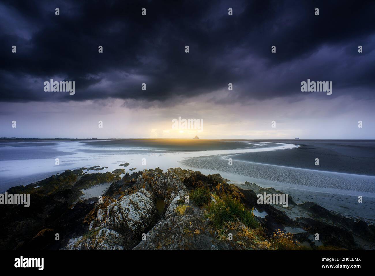 Pointe du grouin du sud Banque de photographies et d’images à haute