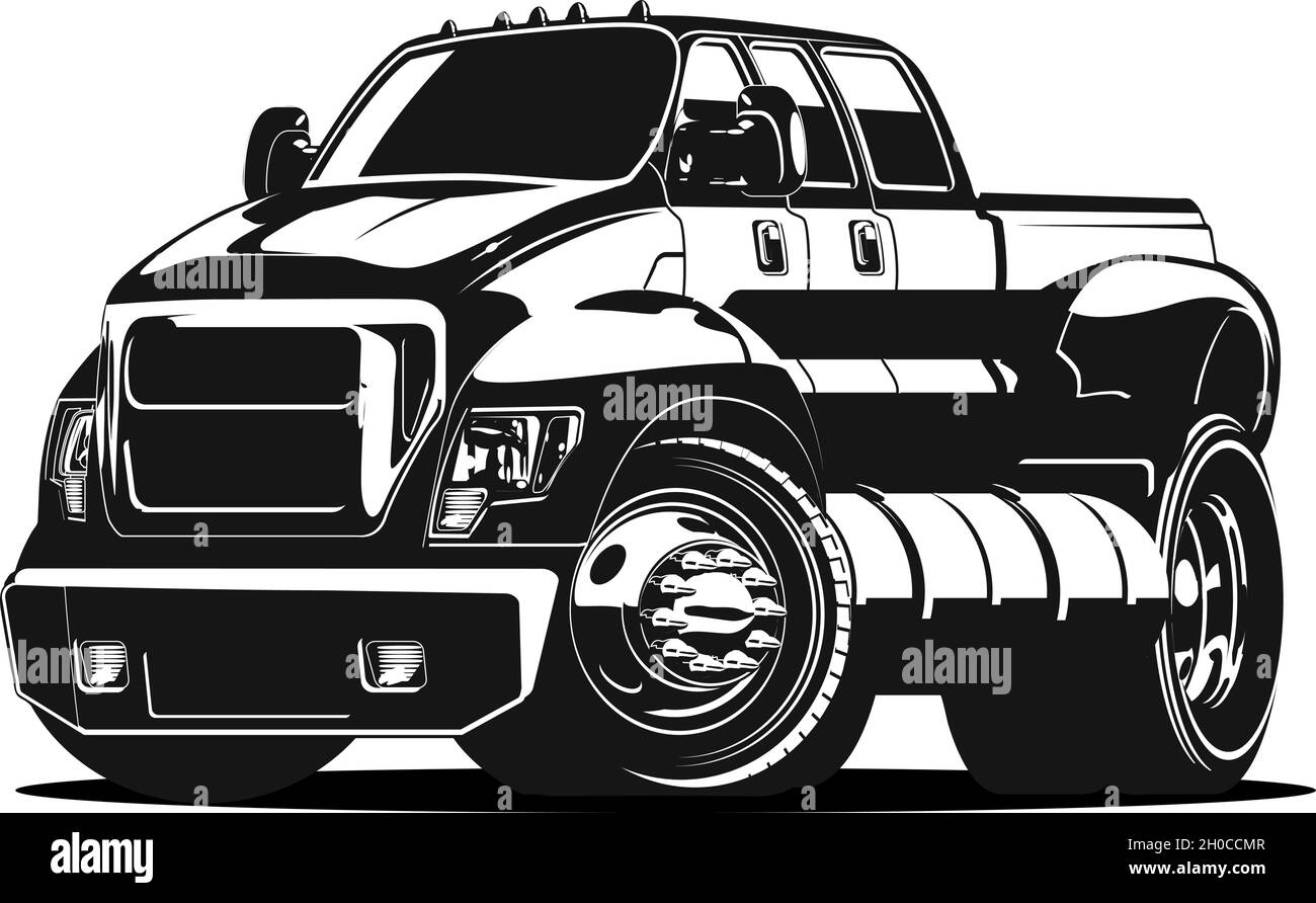 Voiture de dessin animé Vector.EPS-10 disponible, séparés par des groupes et des couches. Illustration de Vecteur