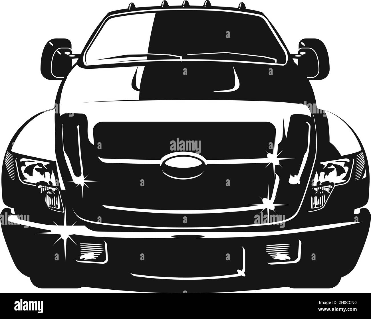 Voiture de dessin animé Vector.EPS-8 en option, séparés par des couches. Illustration de Vecteur