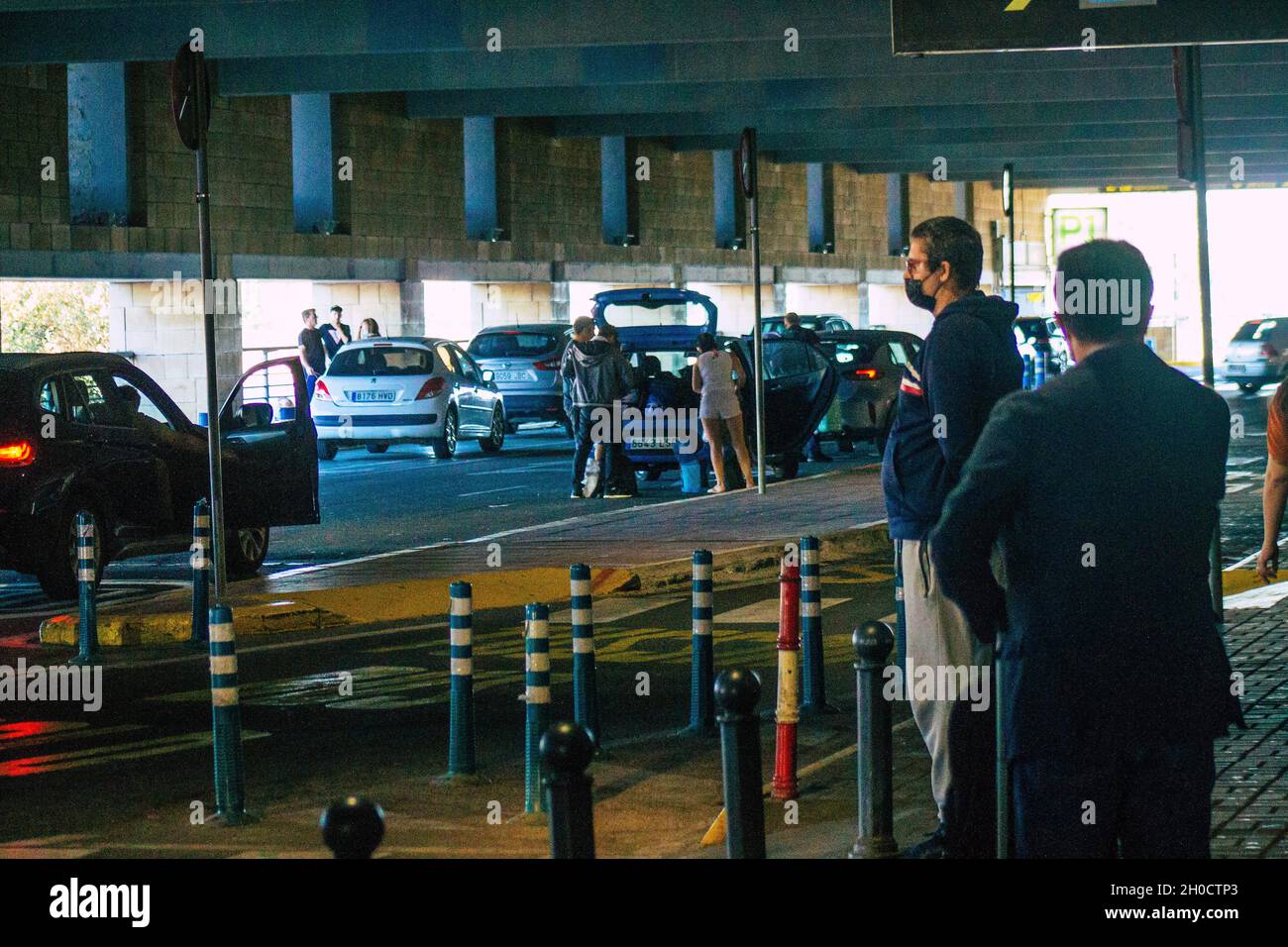 Séville Espagne 06 octobre 2021 vue extérieure de l'aéroport de Séville, également connu sous le nom de Séville San Pablo aéroport est un aéroport international situé dans le SP Banque D'Images