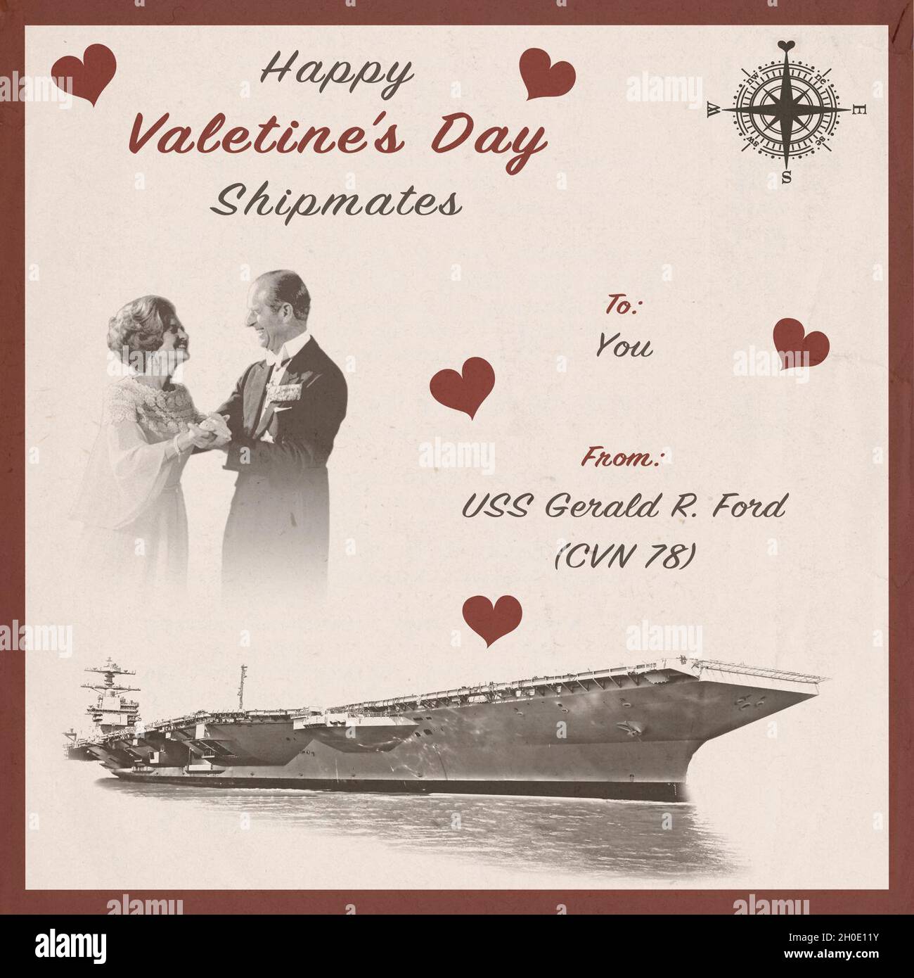 Motif Saint-Valentin Banque D'Images