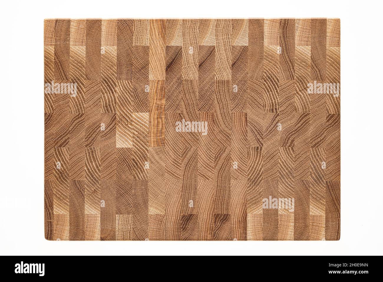 Texture mosaïque de planches de chêne.Bois de chêne, surface de texture naturelle. Banque D'Images