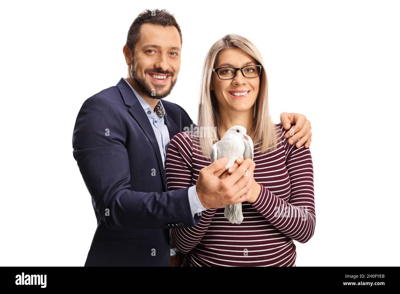 Jeune homme blanc avec jeune femme Banque de photographies et d’images ...